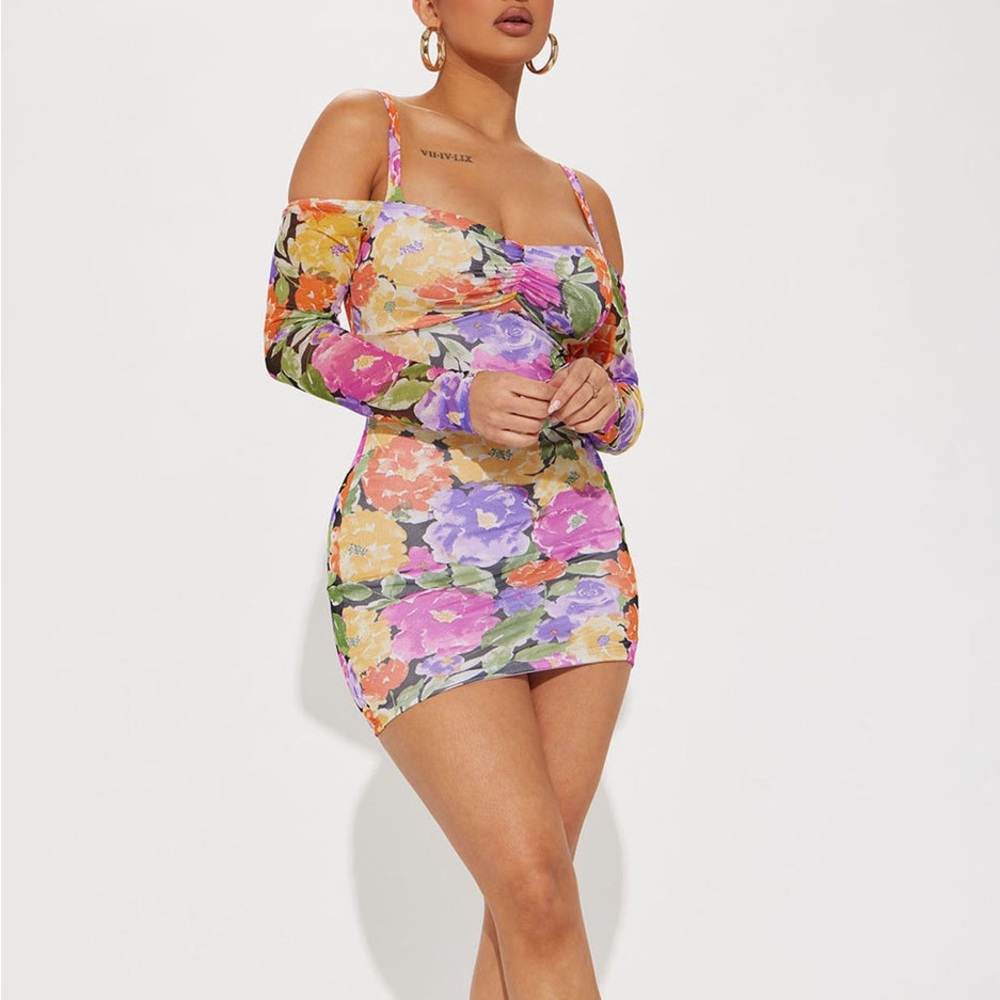 Floral Mini Dress